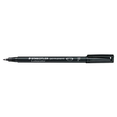 STAEDTLER LUMOCOLOR FINE PERMANENT BLACK (318-9)