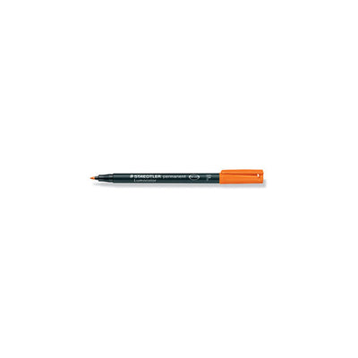 STAEDTLER LUMOCOLOR FINE PERMANENT ORANGE (318-4)