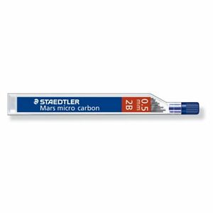 STAEDTLER MARS MICRO CARBON LEADS 0.5 MM 2B