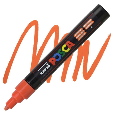 UNIPOSCA MEDIUM LINE PC-5M ORANGE