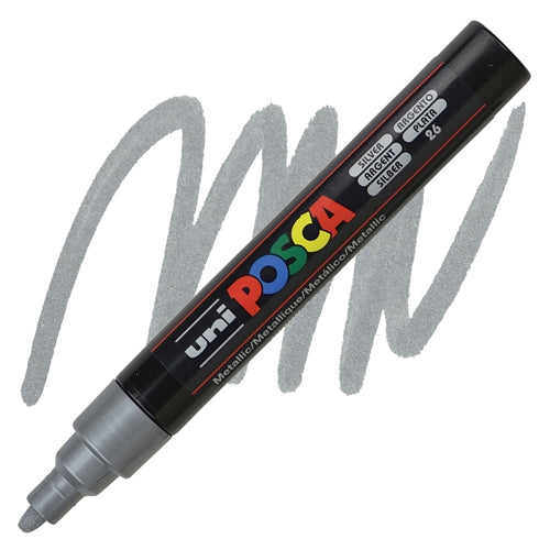 UNIPOSCA MEDIUM LINE PC-5M SILVER