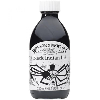 WINSOR & NEWTON BLACK INDIAN INK 250 ML (1040030)