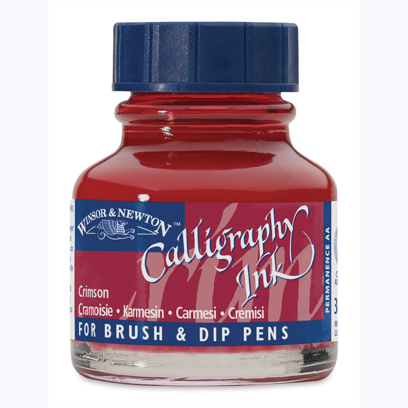 WINSOR & NEWTON CALLIGRAPHY INK 30 ML CRIMSON