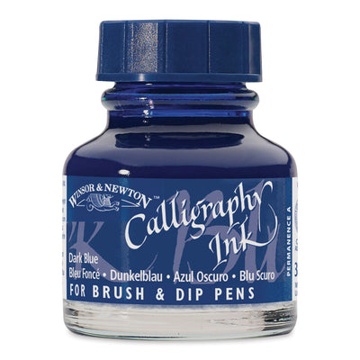 WINSOR & NEWTON CALLIGRAPHY INK 30 ML DARK BLUE