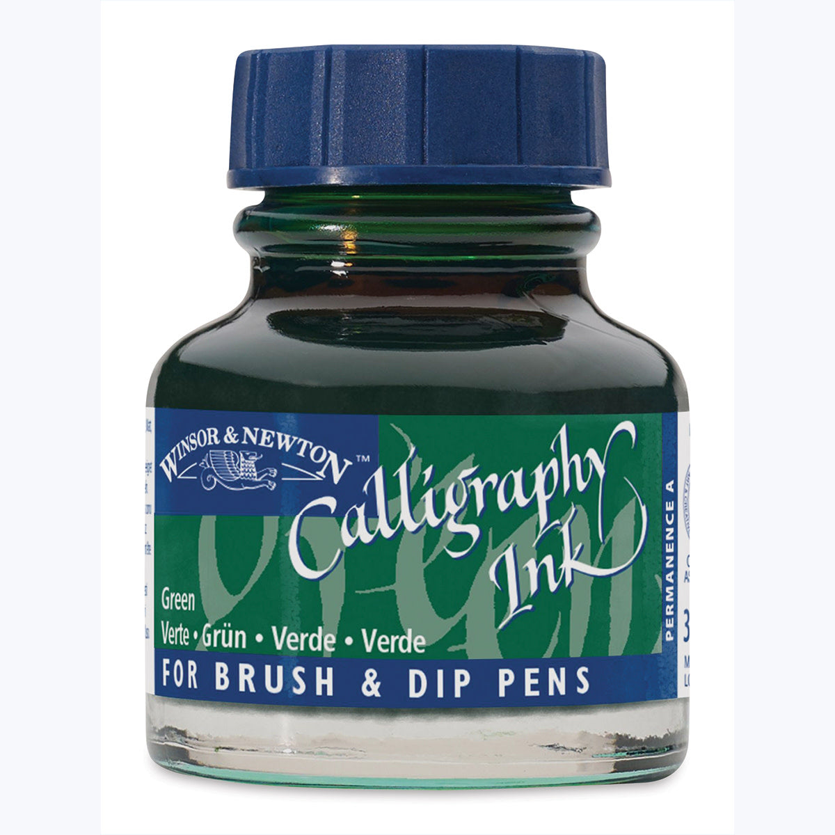 New Ground Ink WINSOR & NEWTON CALLIGRAPHY INK 30 ML GREEN – Himalaya Fine Art
