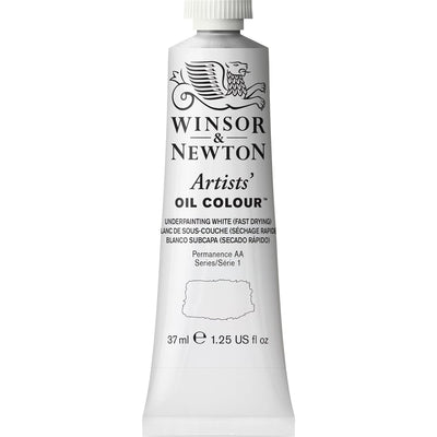 WINSOR & NEWTON ARTIST OIL COLOUR 37 ML UNDERPAINTING WHITE S1 (674)