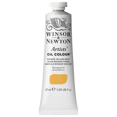 WINSOR & NEWTON ARTIST OIL COLOUR 37 ML WINSOR YELLOW DEEP S2 (731)