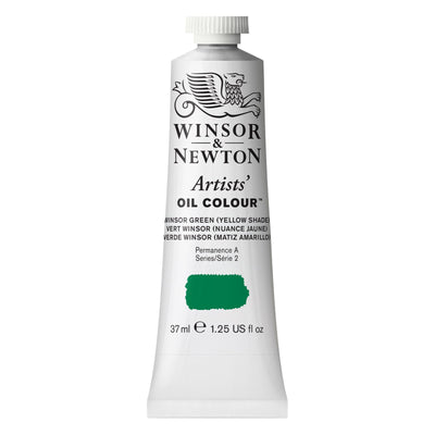 WINSOR & NEWTON ARTIST OIL COLOUR 37 ML WINSOR GREEN YS S2 (721)