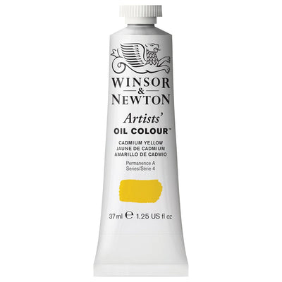 WINSOR & NEWTON ARTIST OIL COLOUR 37 ML CADMIUM YELLOW S4 (108)