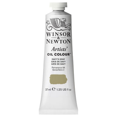 WINSOR & NEWTON ARTIST OIL COLOUR 37 ML DAVYS GREY S2 (217)