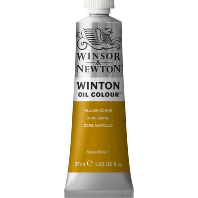 WINSOR & NEWTON ARTIST OIL COLOUR 37 ML YELLOW OCHRE S1 (744)