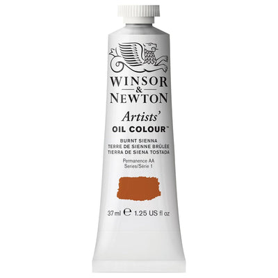 WINSOR & NEWTON ARTIST OIL COLOUR 37 ML BURNT SIENNA S1 (074)