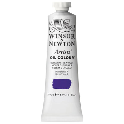 WINSOR & NEWTON ARTIST OIL COLOUR 37 ML ULTRAMARINE VIOLET S2 (672)