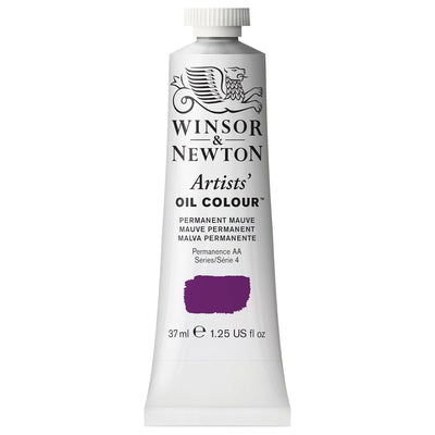 WINSOR & NEWTON ARTIST OIL COLOUR 37 ML PERMANENT MAUVE S4 (491)