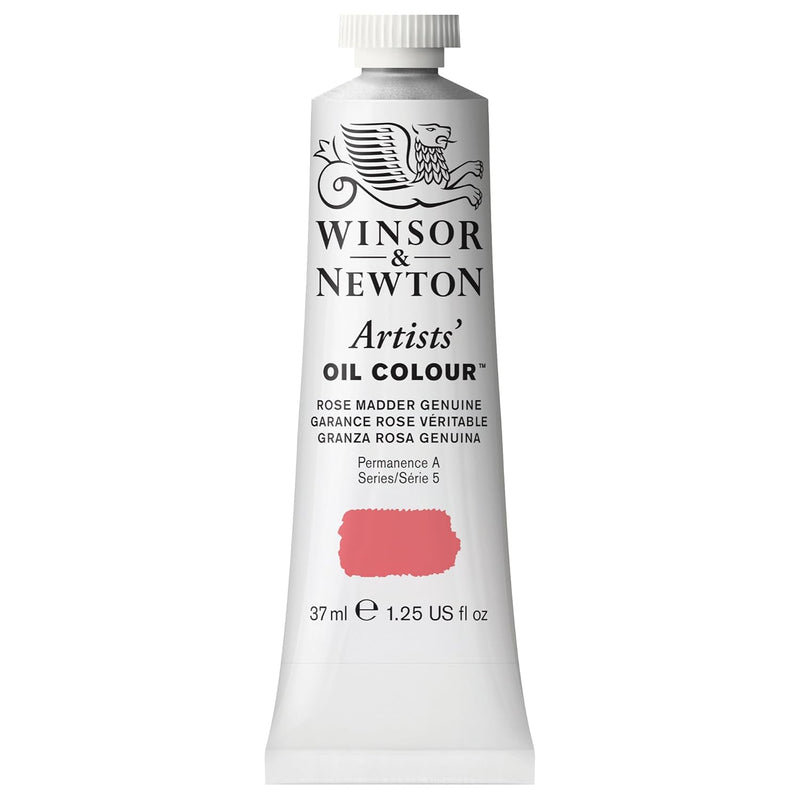WINSOR & NEWTON ARTIST OIL COLOUR 37 ML ROSE MADDER GENUINE S5 (587)