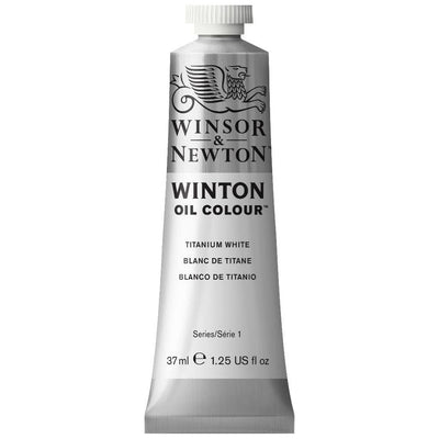 WINSOR & NEWTON ARTIST OIL COLOUR 37 ML TITANIUM WHITE S1 (644)