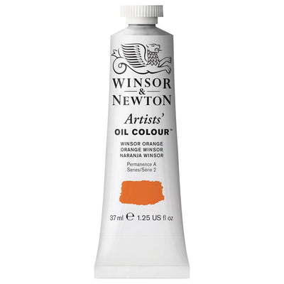 WINSOR & NEWTON ARTIST OIL COLOUR 37 ML WINSOR ORANGE S2 (724)