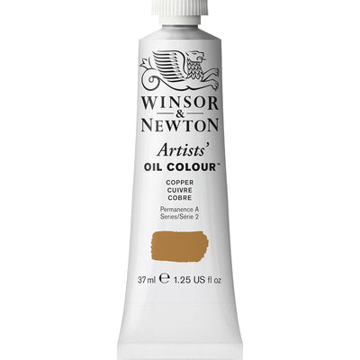 WINSOR & NEWTON ARTIST OIL COLOUR 37 ML COPPER S2 (214)