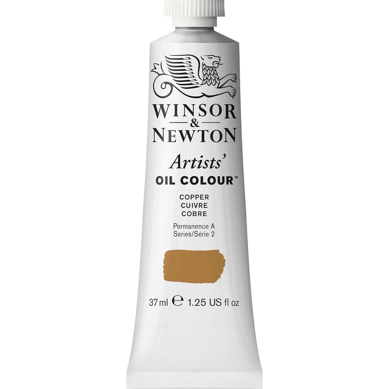 WINSOR & NEWTON ARTIST OIL COLOUR 37 ML COPPER S2 (214)