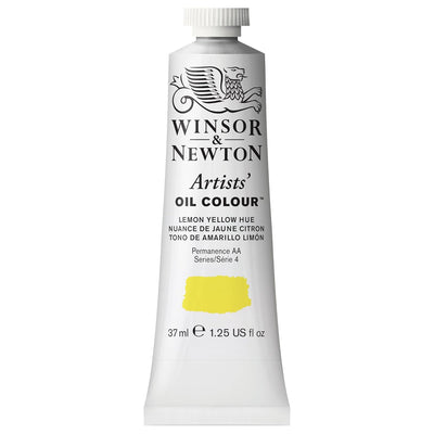 WINSOR & NEWTON ARTIST OIL COLOUR 37 ML LEMON YELLOW HUE S4 (347)