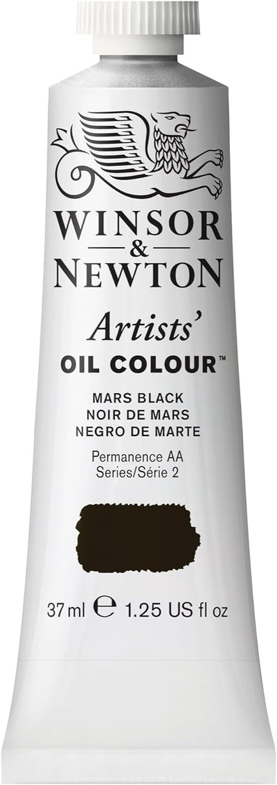 WINSOR & NEWTON ARTIST OIL COLOUR 37 ML MARS BLACK S2 (386)