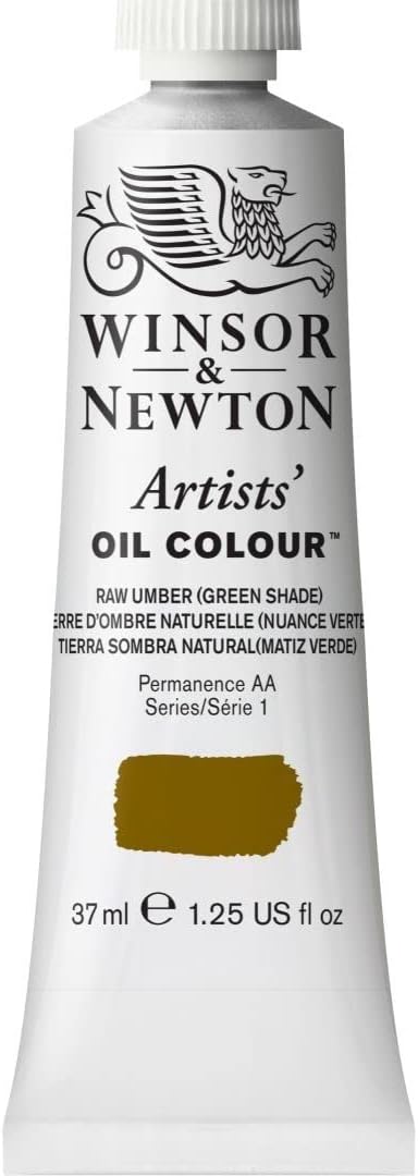 WINSOR & NEWTON ARTIST OIL COLOUR 37 ML RAW UMBER GS S1 (558)