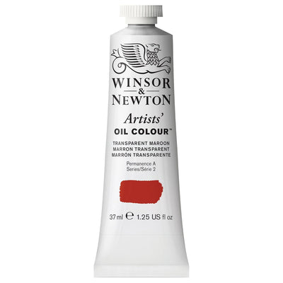 WINSOR & NEWTON ARTIST OIL COLOUR 37 ML TRANS MAROON S2 (657)