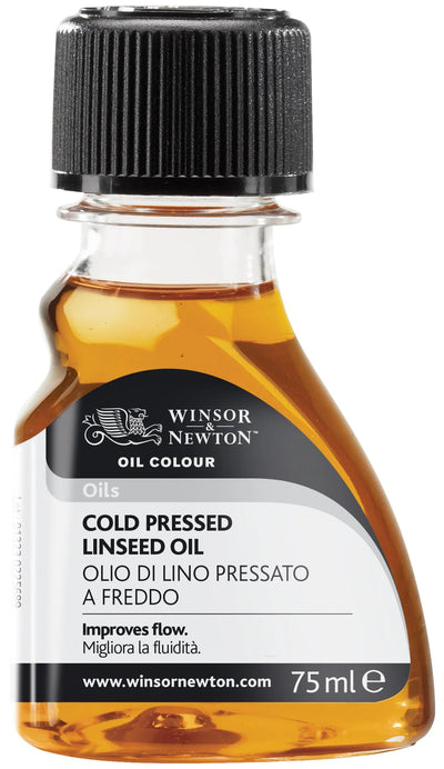 WINSOR & NEWTON OIL MEDIUM COLD PRESSED LINSEED OIL  75 ML (3021747)