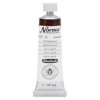 SCHMINCKE NORMA PROFESSIONAL OIL COLOUR 35 ML SR 1 AGATE BROWN (620)