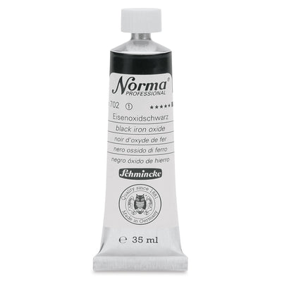 SCHMINCKE NORMA PROFESSIONAL OIL COLOUR 35 ML SR 1 BLACK IRON OXIDE (702)