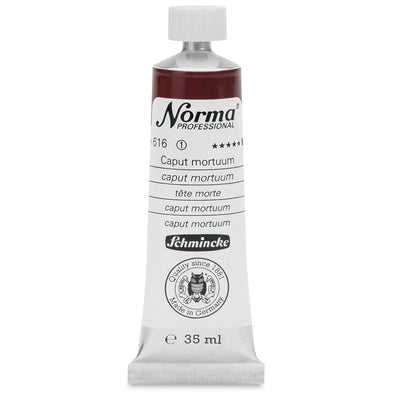SCHMINCKE NORMA PROFESSIONAL OIL COLOUR 35 ML SR 1 CAPUT MORTUUM (616)