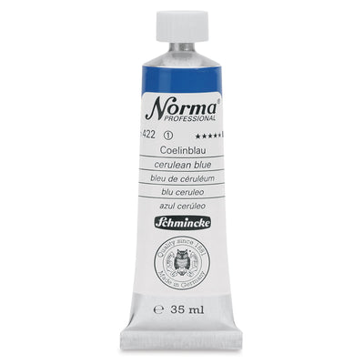 SCHMINCKE NORMA PROFESSIONAL OIL COLOUR 35 ML SR 1 CERULEAN BLUE (422)