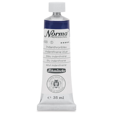 SCHMINCKE NORMA PROFESSIONAL OIL COLOUR 35 ML SR 1 INDANTHRENE BLUE (400)
