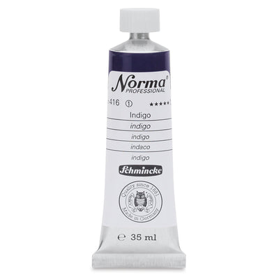 SCHMINCKE NORMA PROFESSIONAL OIL COLOUR 35 ML SR 1 INDIGO (416)