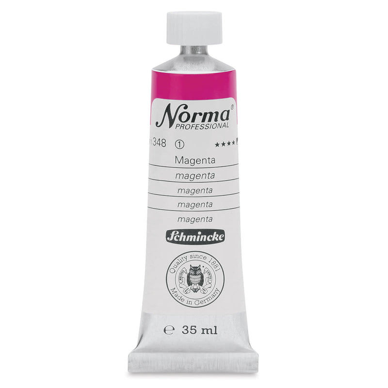 SCHMINCKE NORMA PROFESSIONAL OIL COLOUR 35 ML SR 1 MAGENTA (348)