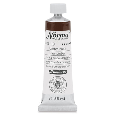 SCHMINCKE NORMA PROFESSIONAL OIL COLOUR 35 ML SR 1 RAW UMBER (622)