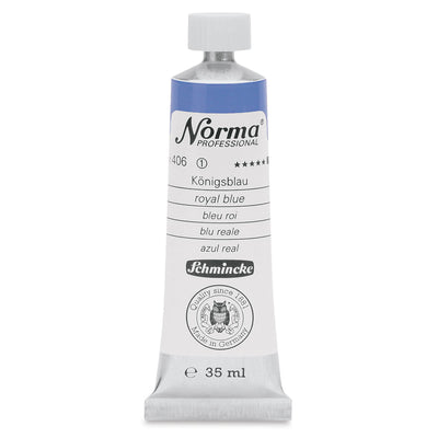 SCHMINCKE NORMA PROFESSIONAL OIL COLOUR 35 ML SR 1 ROYAL BLUE (406)