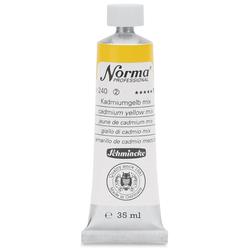 SCHMINCKE NORMA PROFESSIONAL OIL COLOUR 35 ML SR 2 CADMIUM YELLOW MIX (240)