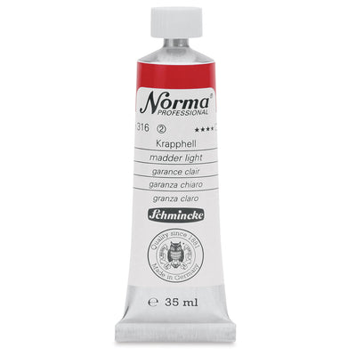 SCHMINCKE NORMA PROFESSIONAL OIL COLOUR 35 ML SR 2 MADDER LIGHT (316)