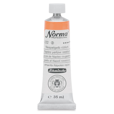 SCHMINCKE NORMA PROFESSIONAL OIL COLOUR 35 ML SR 2 NAPLES YELLOW REDDISH (222)