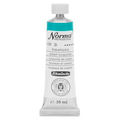 SCHMINCKE NORMA PROFESSIONAL OIL COLOUR 35 ML SR 3 COBALT TURQUOISE (426)