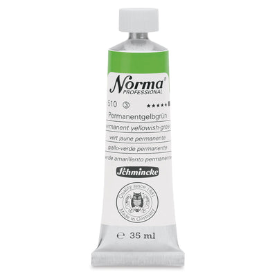 SCHMINCKE NORMA PROFESSIONAL OIL COLOUR 35 ML SR 1 PERMANENT YELLOWISH-G (510)