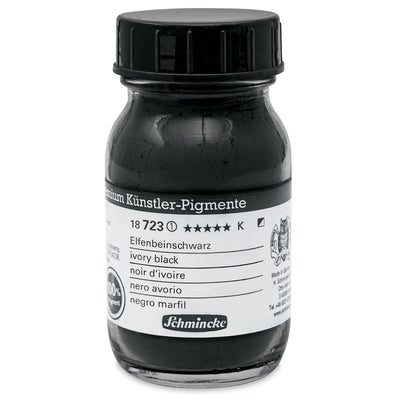 SCHMINCKE PIGMENT POWDER 100 ML SR 1 IVORY BLACK (18723055)