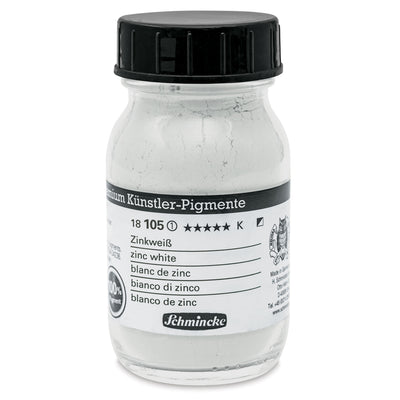 SCHMINCKE PIGMENT POWDER 100 ML SR 1 ZINC WHITE (18105055)