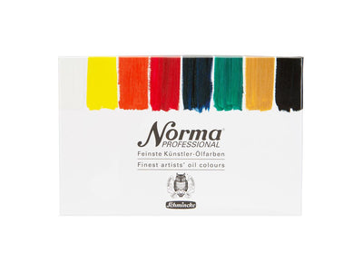 SCHMINCKE NORMA PROFESSIONAL OIL COLOUR SET OF 8 X 20 ML (71108097)