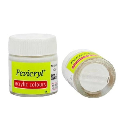 FEVICRYL ACRYLIC COLOUR 27 WHITE 15 ML