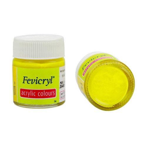 FEVICRYL ACRYLIC COLOUR 11 LEMON YELLOW 15 ML