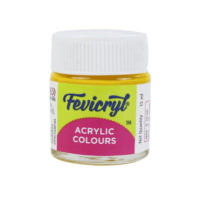 FEVICRYL ACRYLIC COLOUR 03 CH.YELLOW 15 ML
