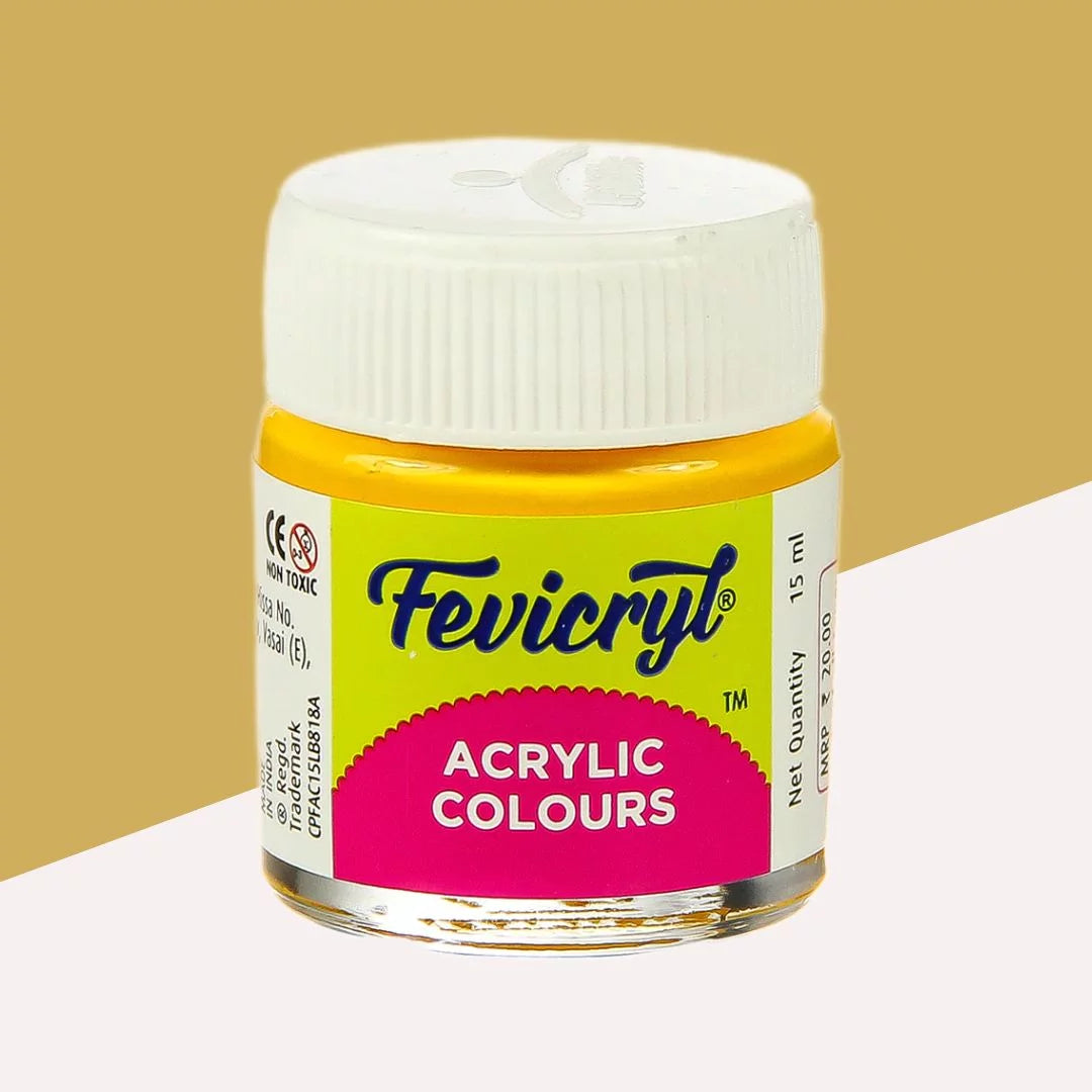 Fevicryl Colori Per Vetro: Set Da 10 Tonalità Per Pittura Su Vetro, Specchi E Acrilico – Facili Da Usare, Effetti Trasparenti - 4
