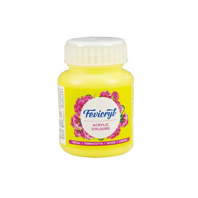 FEVICRYL ACRYLIC COLOUR 11 LEMON YELLOW 100 ML